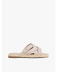 Tommy Hilfiger - Mules Tipo Alpargata Con Tiras Cruzadas - Lyst