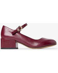 Tommy Hilfiger - Leather Mary Jane Block Heels - Lyst