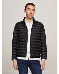 Tommy Hilfiger - Opvouwbare Ronde Jas Voor - Lyst