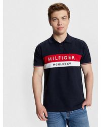 Tommy Hilfiger - Adaptive Regular Fit Poloshirt mit Logo-Stickerei - Lyst