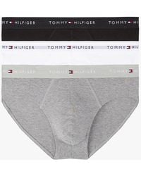 Tommy Hilfiger - 3 Pack Slip Signature Con Logo - Lyst
