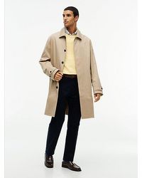 Tommy Hilfiger - Twill Relaxed Car Coat - Lyst