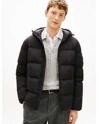 Tommy Hilfiger - Water Repellent Down Hooded Puffer Jacket - Lyst