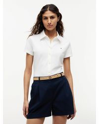 Tommy Hilfiger - 1985 Slim Fit Short Sleeve Shirt - Lyst