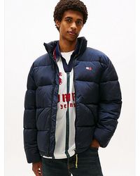 Tommy Hilfiger - Waterafstotend Relaxed Crinkle-Pufferjack - Lyst