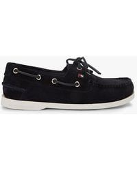Tommy Hilfiger - Suede Boat Shoes - Lyst