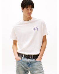 Tommy Hilfiger - Back Logo Graphic Relaxed T-shirt - Lyst