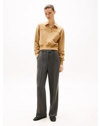 Tommy Hilfiger - Pantalon Droit Décontracté À Coutures - Lyst