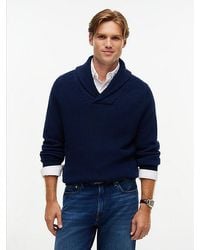 Tommy Hilfiger - Shawl Collar Relaxed Rib Knit Jumper - Lyst