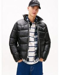 Tommy Hilfiger - Water Repellent Twill Relaxed Puffer Jacket - Lyst