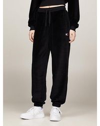 Tommy Hilfiger - Relaxed Fit Jogginghose aus Velours - Lyst