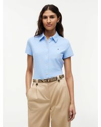 Tommy Hilfiger - 1985 Slim Fit Short Sleeve Shirt - Lyst