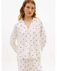 Tommy Hilfiger - Essential Print Pyjama Shirt - Lyst