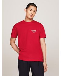 Tommy Hilfiger - Global Stripe Logo T-shirt - Lyst