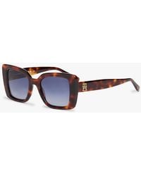 Tommy Hilfiger - Th Monogram Polarised Cat Eye Sunglasses - Lyst