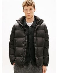 Tommy Hilfiger - Water Repellent Down Hooded Puffer Jacket - Lyst