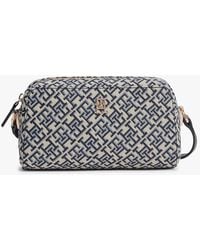 Tommy Hilfiger - Th Monogram Jacquard Crossbody Camera Bag - Lyst