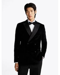 Tommy Hilfiger - Americana En Terciopelo De Corte Regular - Lyst