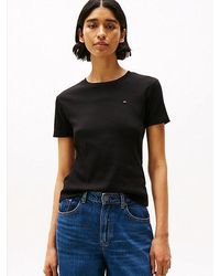 Tommy Hilfiger - Slim Fit T-Shirt Met Ronde Hals - Lyst