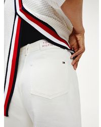 Tommy Hilfiger High Rise Flared Jeans - Wit