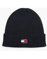Tommy Hilfiger - Heritage Logo Rib-Knit Beanie - Lyst