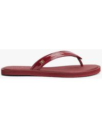 Tommy Hilfiger - Th Monogram Flip-Flops - Lyst