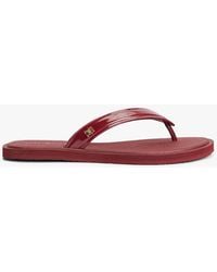 Tommy Hilfiger - Th Monogram Flip-Flops - Lyst