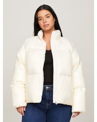 Tommy Hilfiger - Curve Colour-blocked New York Puffer Jacket - Lyst