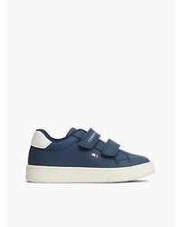 Tommy Hilfiger - Logo Hook And Loop Trainers - Lyst