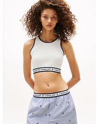 Tommy Hilfiger - Tommy Girl Extra Slim Cropped Fit Tanktop - Lyst
