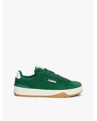 Tommy Hilfiger - Suède Sneaker Met Logo - Lyst