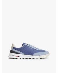 Tommy Hilfiger - Retro Mixed Texture Chunky Cleat Trainers - Lyst