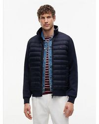 Tommy Hilfiger - Intechno Knit Zip Thru Sweatshirt - Lyst