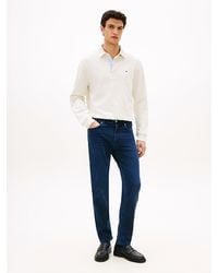 Tommy Hilfiger - Jean Bleecker Slim Délavé Moustache - Lyst