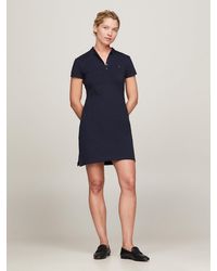 Tommy Hilfiger - Robe courte HERITAGE SLIM POLO DRS - Lyst