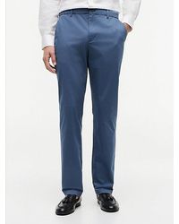 Tommy Hilfiger - Denton Slim Straight Textured Chinos - Lyst