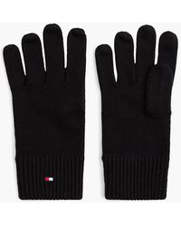 Tommy Hilfiger - Hilfiger Flag Embroidery Gloves With Cashmere - Lyst