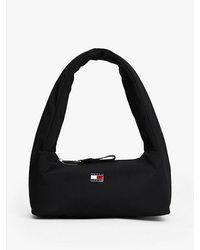 Tommy Hilfiger - Wattierte Schultertasche Mit Logo-Emblem - Lyst