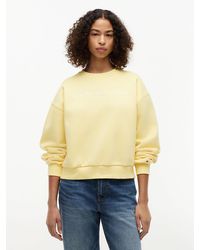 Tommy Hilfiger - Logo Relaxed Fleece Sweatshirt - Lyst