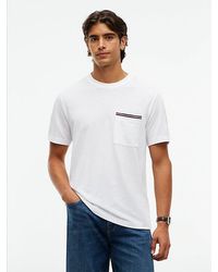 Tommy Hilfiger - Global Stripe Pocket Pique T-Shirt - Lyst