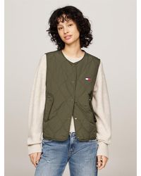 Tommy Hilfiger - Gilet Sans Manches Léger À Matelassage Oignon - Lyst