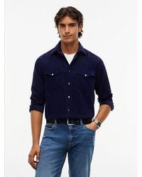 Tommy Hilfiger - Regular Fit Western Corduroy Shirt - Lyst