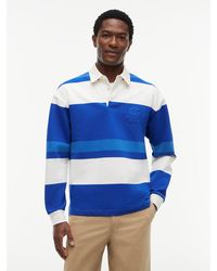 Tommy Hilfiger - Stripe Relaxed Rugby Shirt - Lyst