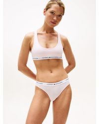 Tommy Hilfiger - Slip Tommy Icons Con Logo Ripetuto - Lyst