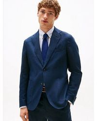 Tommy Hilfiger - Extra Slim Fit Blazer Van Puur Linnen - Lyst