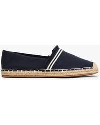 Tommy Hilfiger - Espadrilles En Toile À Frange - Lyst
