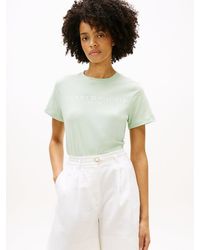 Tommy Hilfiger - Logo Crew Neck T-Shirt - Lyst