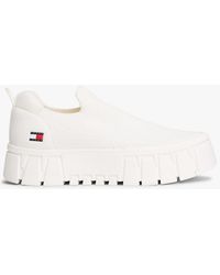 Tommy Hilfiger - Chunky Cleat Knit Trainers - Lyst