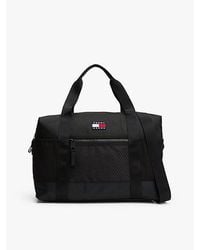 Tommy Hilfiger - Crossbody Weekendtas Met Getextureerd Logo - Lyst