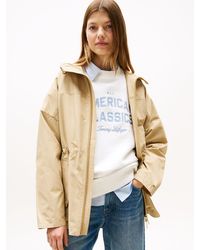 Tommy Hilfiger - Water Repellent Hooded Parka - Lyst